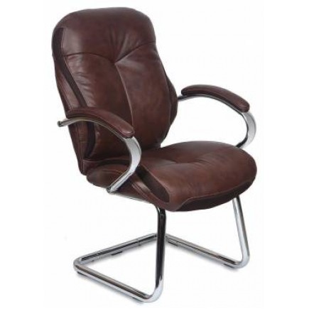 Офисное кресло для переговорных T-9930AV/Chocolate
